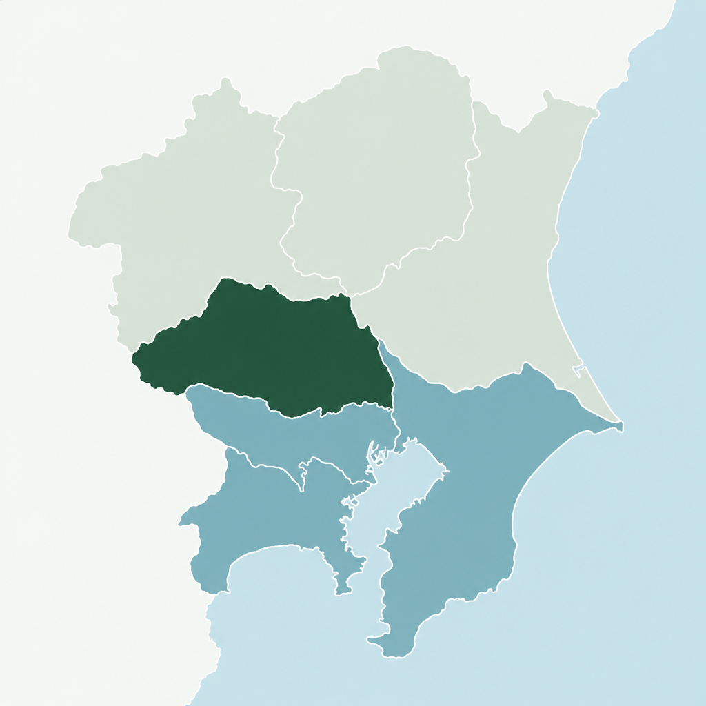 関東対応エリアマップ（埼玉県メイン・東京千葉神奈川は相談対応）